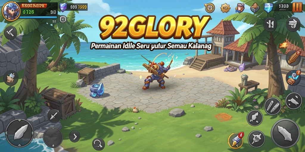 Tampilan gameplay yang menarik dan menawan dari 92GLORY.
