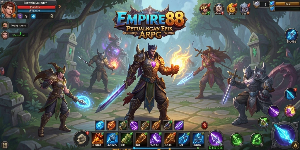 Tampilan menakjubkan dari gameplay EMPIRE88 yang penuh aksi.