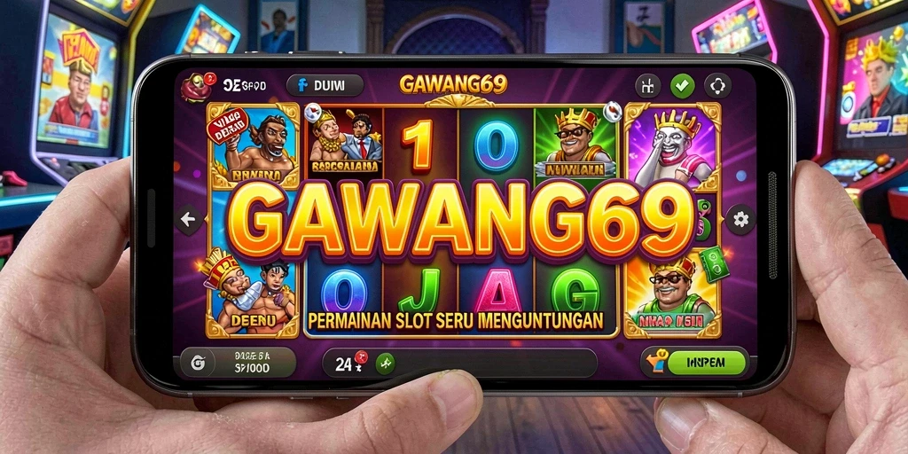 Screenshot gameplay GAWANG69 dengan antarmuka yang menarik dan fitur slot yang menawan.