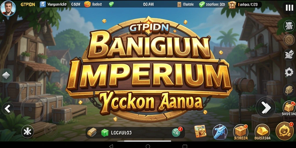 Tampilan gameplay GTPIDN yang menampilkan bisnis sedang berkembang.